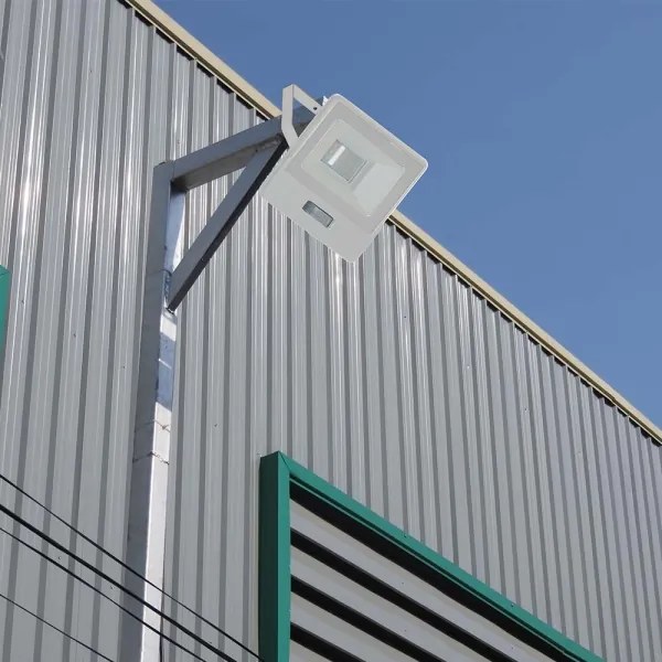 Riflettore LED con sensore LED/50W/230V 4000K IP65 bianco