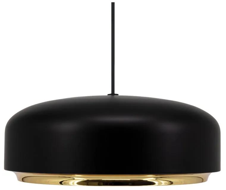 Apparecchio a sospensione LED nero con paralume in metallo ø 40 cm Hazel medium - UMAGE