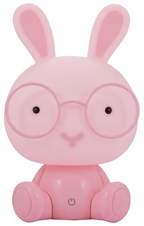Lampada piccola LED notturna per bambini LED/2,5W CONIGLIO rosa