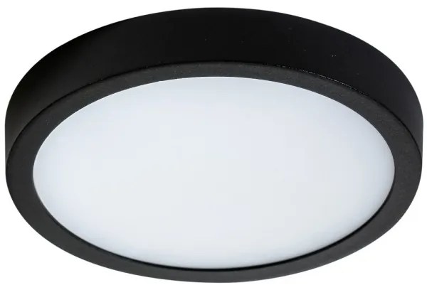 Azzardo AZ4235 - Plafoniera LED MALTA LED/12W/230V diametro 17 cm nero