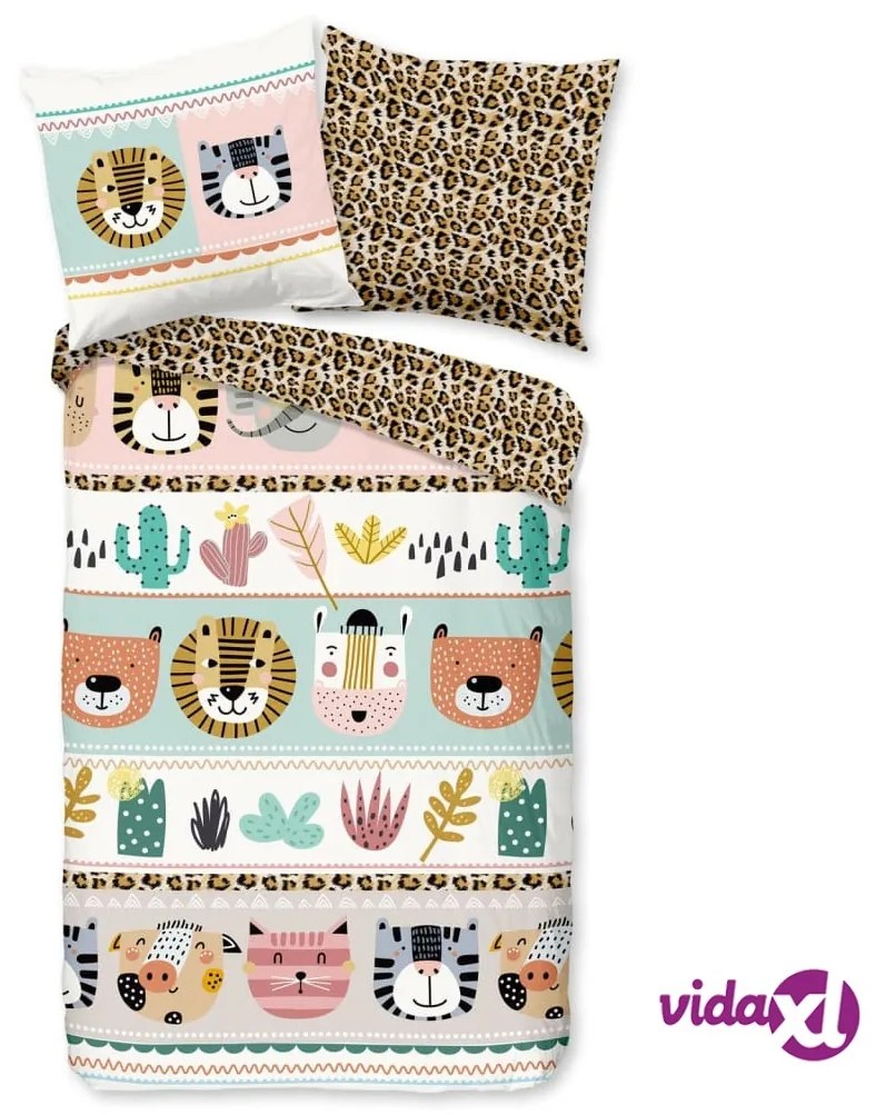 Good Morning Copripiumino per Bambini FRIENDS 135x200 cm Multicolore