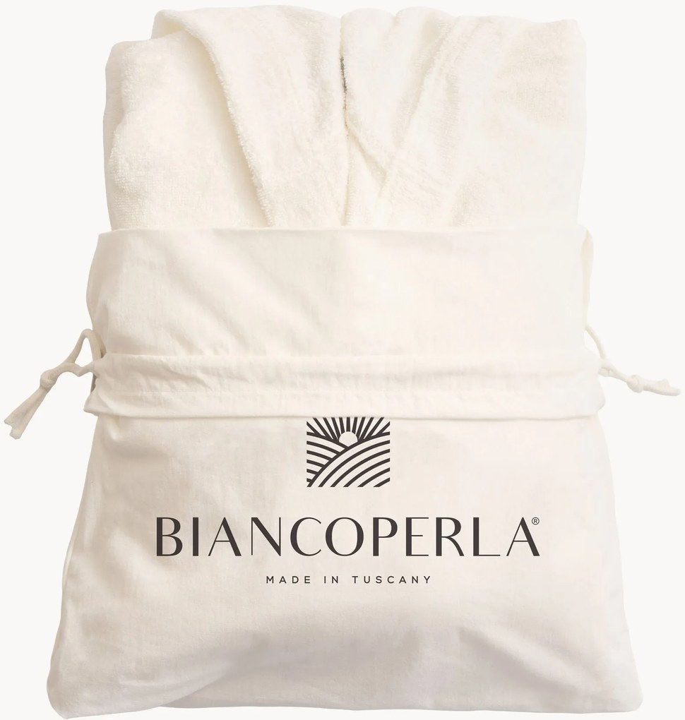 Accappatoio con cappuccio e borsa in cotone Liam