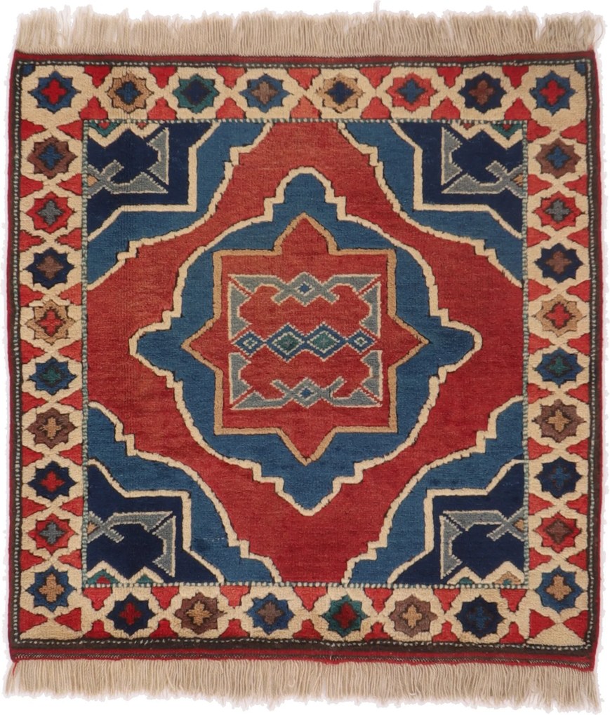 Kars Tappeto persiano 100x100 (Iran) Annodato A Mano