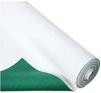 Tovaglia Pvc Proteggi Tavolo Mollettone 140x280 cm Morbido Antiscivolo Antimacchia Antiurto Bianco Double