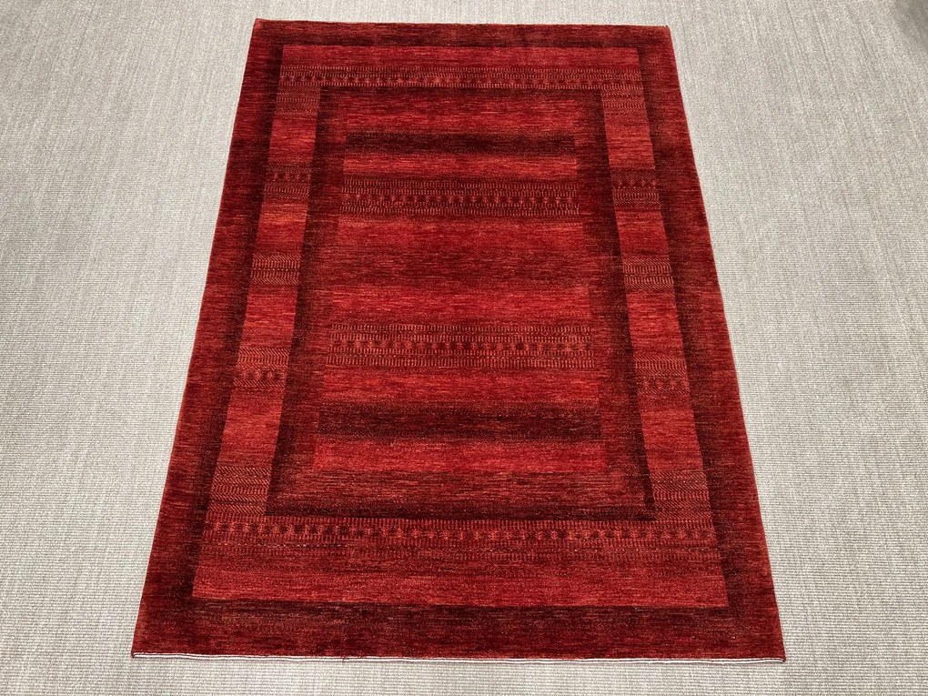 Loribaft Tappeto persiano 170 x 240 Rosso (Iran) Annodato A Mano