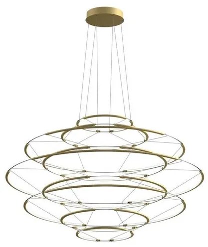 Drop 9 Lampada a Sospensione Satin Gold - Nemo Lighting