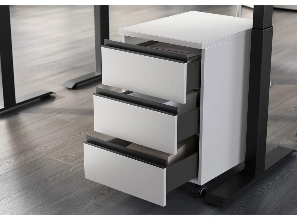 Armadietto color crema su ruote 40x63x50 cm Bedano – Germania