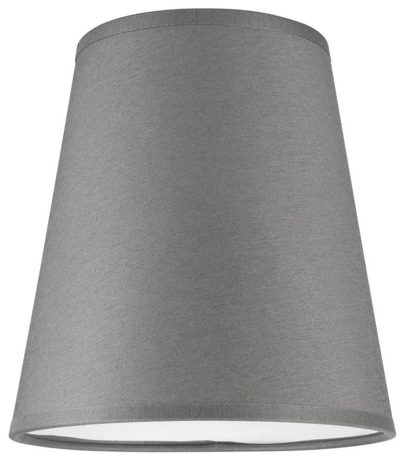 Paralume di ricambio ELLIE E27 Ø 15 cm grigio
