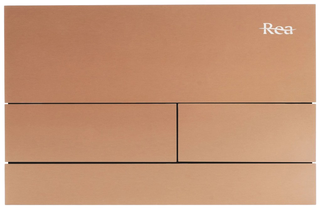 Pulsante per supporto set da incasso WC K011A-Q Rea T Brush Copper/Brushed Rose Gold