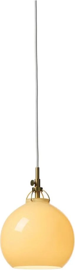 Halo Design 747931 - Lampadario a cavo TOSCANA 1xG9/28W/230V Ø 18 cm beige/ottone