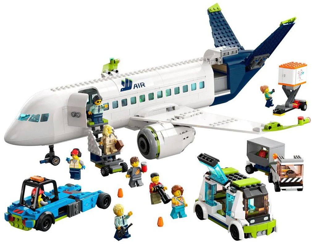 Aereo passeggeri set costruzioni Lego City