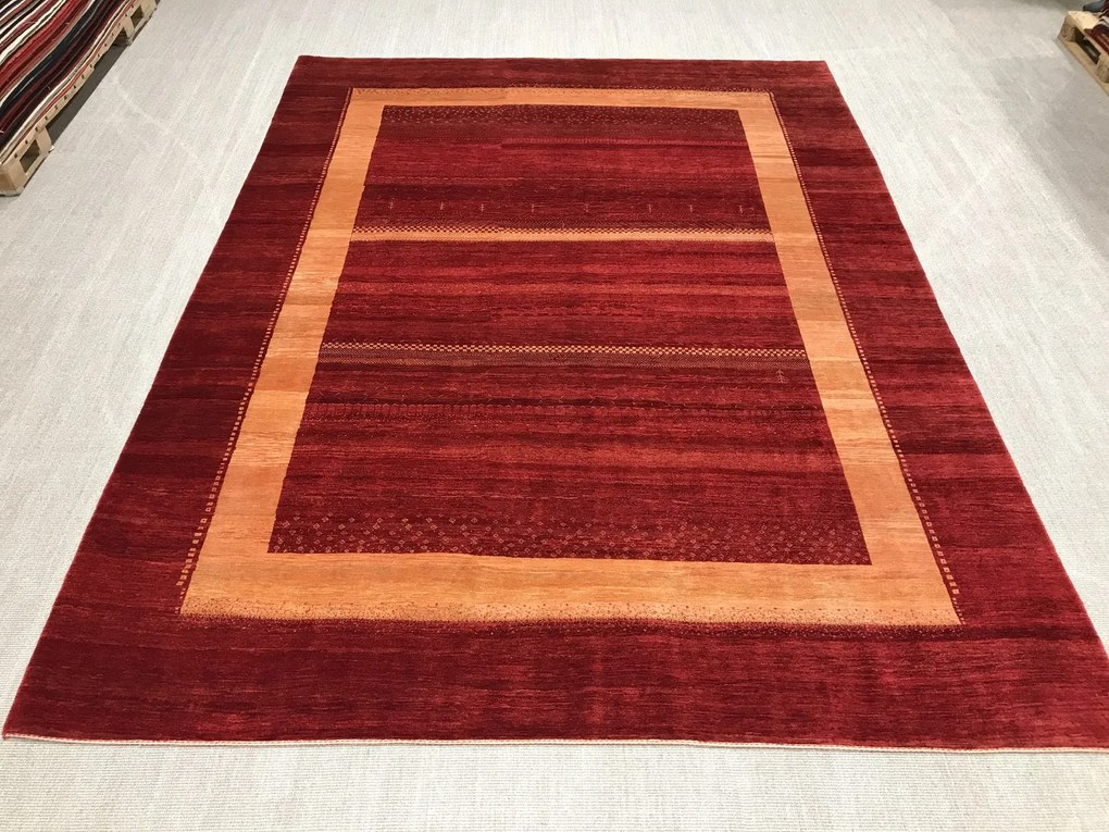 Loribaft Tappeto 400x290 Rosso (Iran) Annodato A Mano
