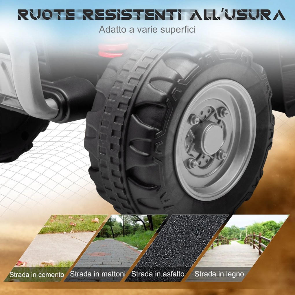 Quad Elettrico per Bambini 6V Honda TRX 250X Nero...