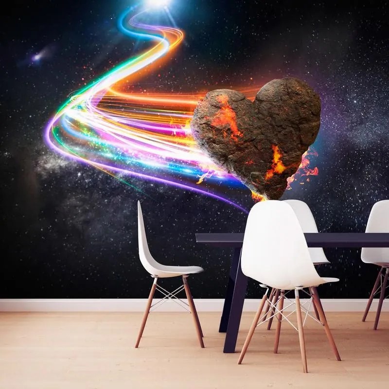 Fotomurale adesivo  Love Meteorite (Colourful)  Larghezza x Altezza Home decor 147x105