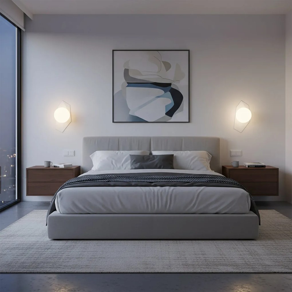 Applique DRIFTON K1 WHITE Colore Bianco