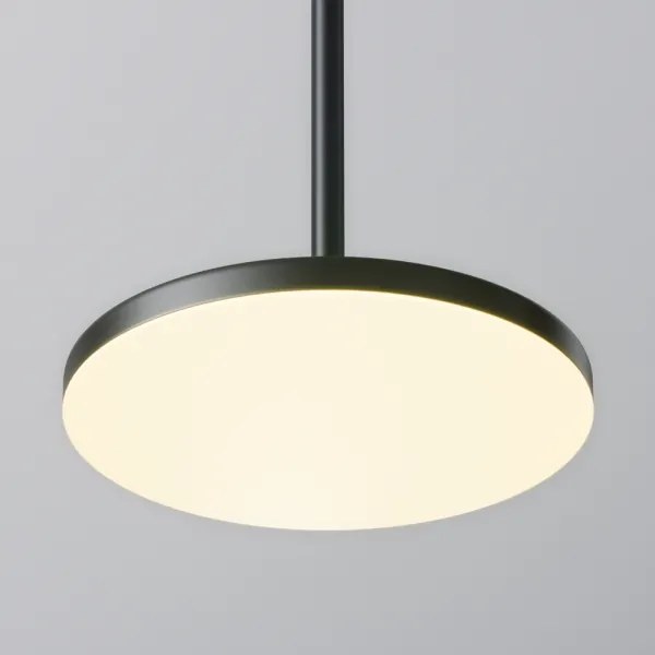 Maytoni P076PL-L12W3K-B - Lampadario LED a sospensione con filo PLATO LED/12W/230V 3000K nero