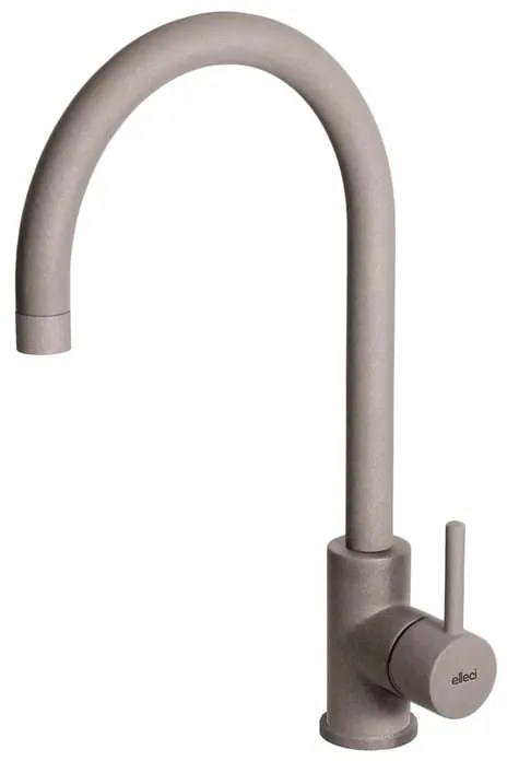 Rubinetto da cucina fisso CLOUD tortora verniciato opaco ELLECI