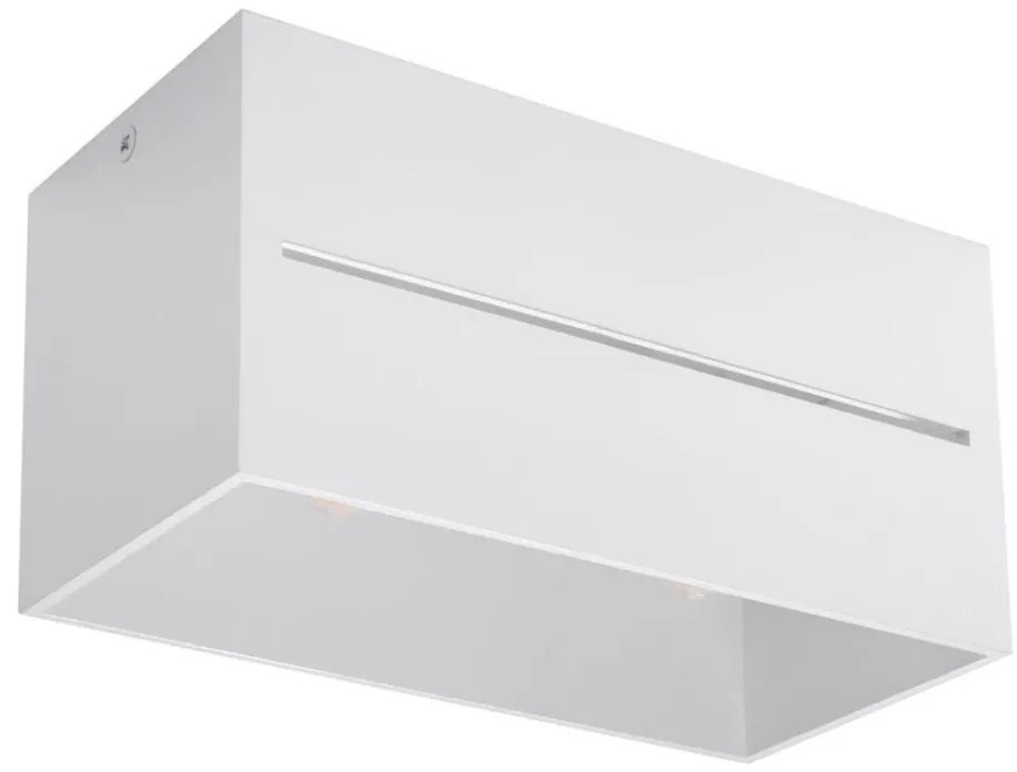 Sollux SL.0383 - Plafoniera LOBO 2xG9/40W/230V bianco