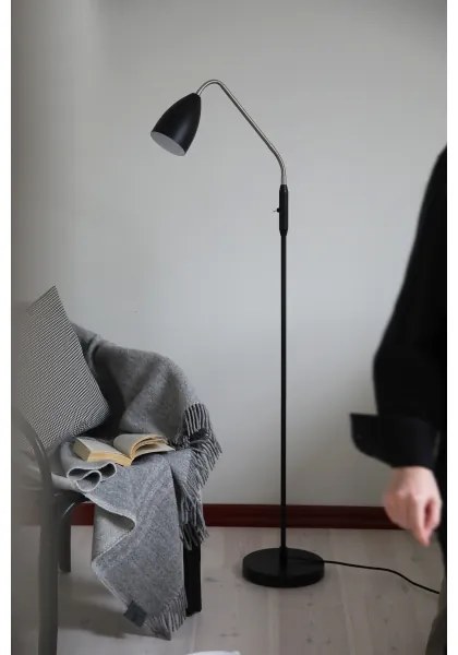 Markslöjd 108886 - Lampada da terra dimmerabile a LED PATRO LED/4,9W/230V nero