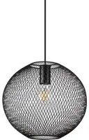 Lampadario A Sospensione Moderno Net Metallo Nero 1 Luce E27 42W Ip20