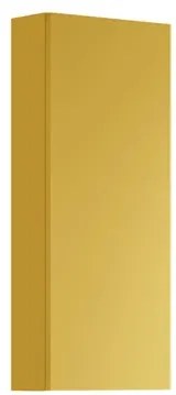 Pensile bagno Pixel laccato opaco giallo sole, 1 anta apertura da sinistra P 17 x L 30 x H 80 cm