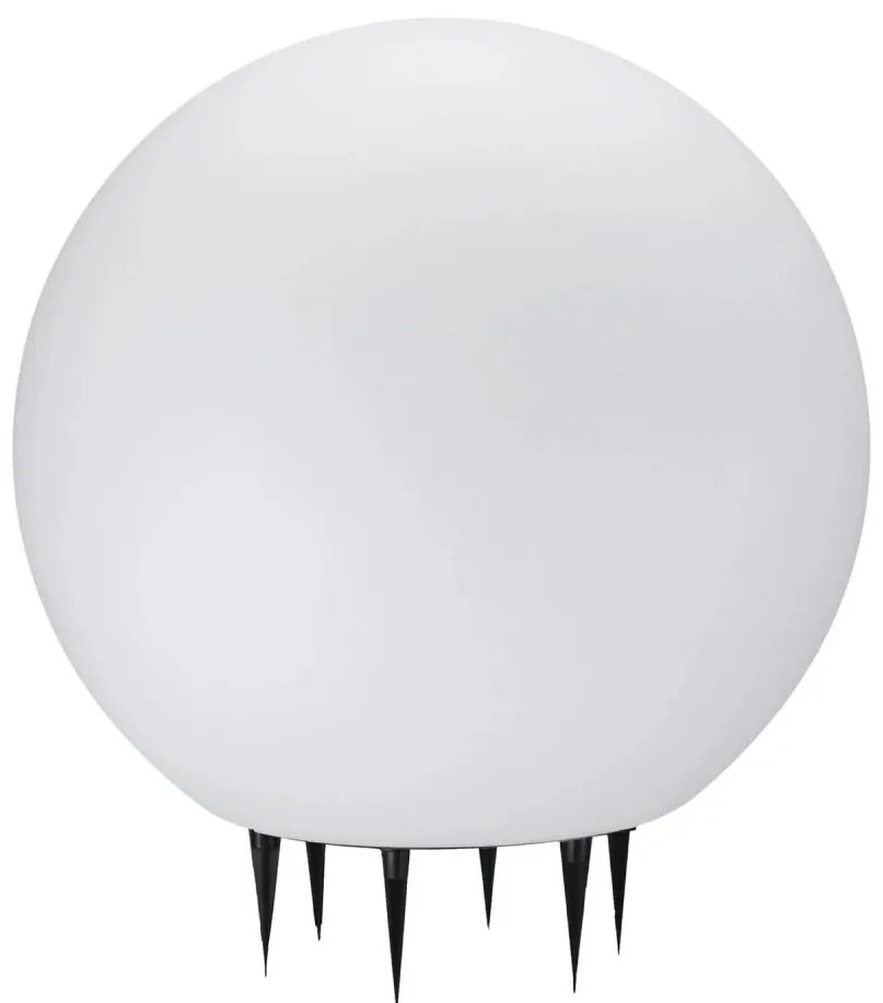 Lampada da esterno ARGENTO 1xE27/15W/230V diametro 50 cm IP65 bianco