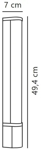 Nordlux - Lampada LED sottopensile MALAIKA LED/6W/230V IP44 nero