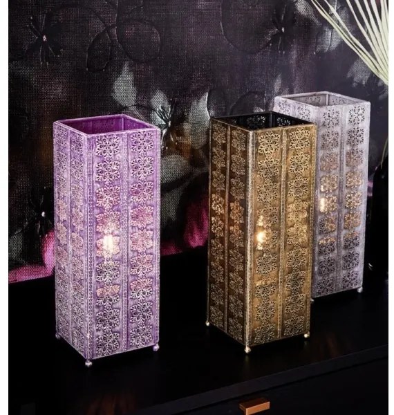 Markslöjd 108224 - Lampada da tavolo AGRA 1xE14/18W/230V viola