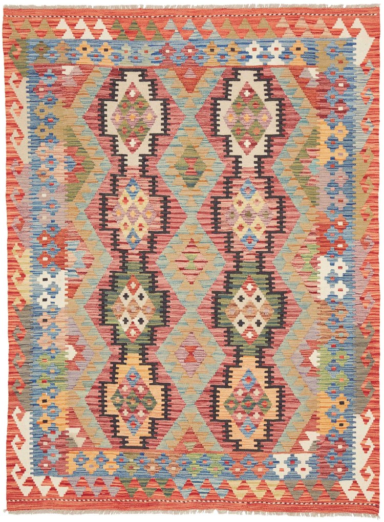 Kilim Tappeto 200 x 150 (Pakistan) Tessuto A Mano