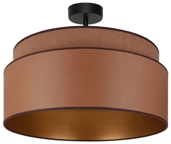 Brilagi - Lampadario OREGON VEGE 1xE27/15W/230V Ø45 cm marrone