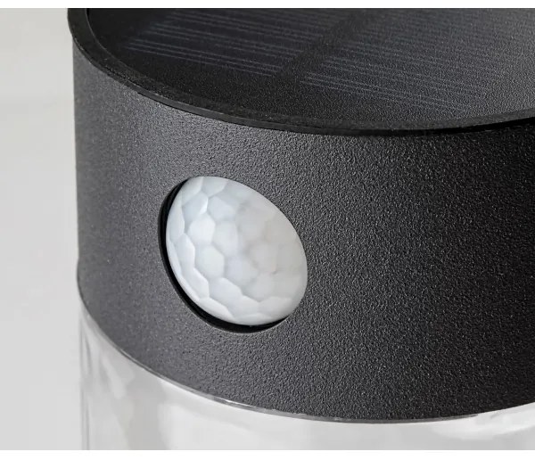 Rabalux 77015 - Luce solare a LED con sensore KAPUAS LED/1,5W/3,7V IP44