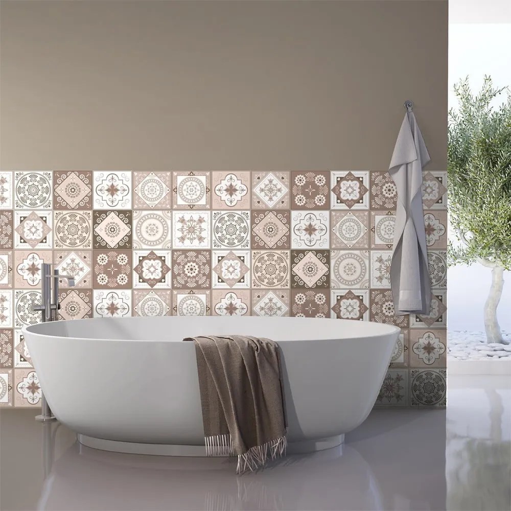 Set di 15 adesivi murali decorativi , 20 x 20 cm Ezeiza - Ambiance