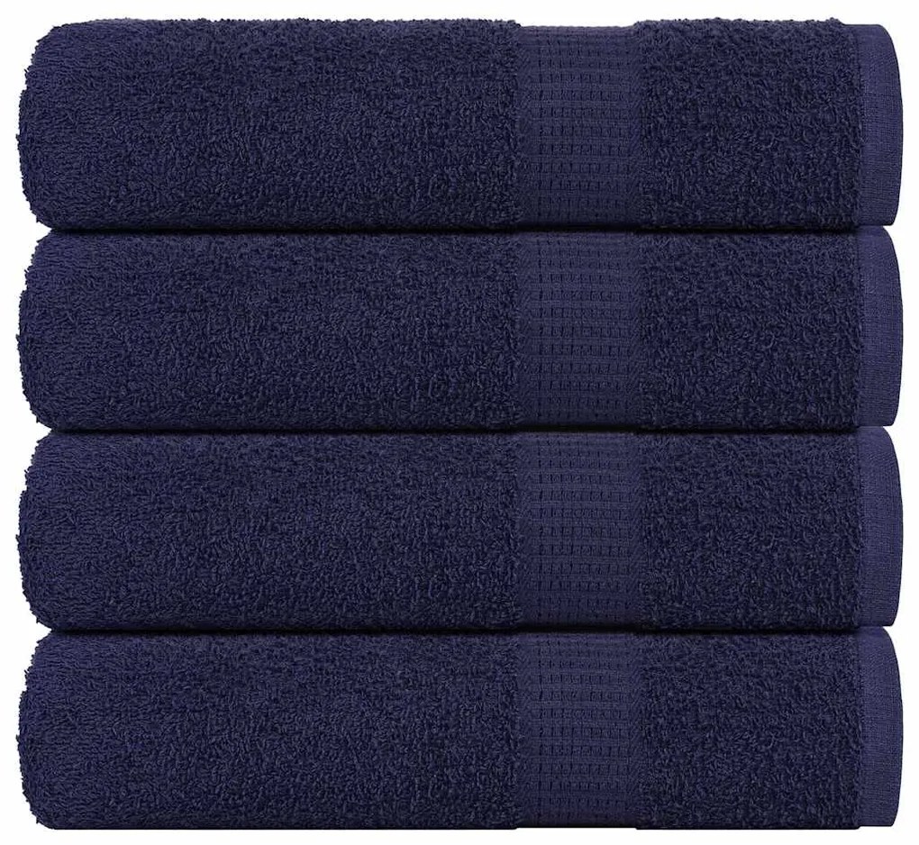Asciugamani Da Bagno 4 Pz 100x150 Cm 360 G/m² 100% Cotone /