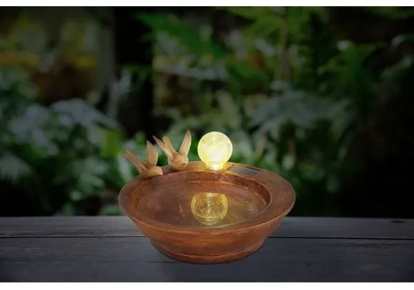 Globo 33892 - Lampada solare LED SOLAR LED/0,06W/3V IP44 vaschetta per uccellini