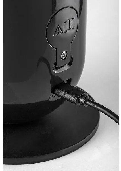 Rabalux 74230 - LED RGB Lampada da tavolo dimmerabile FIGEN LED/5W/230V nero