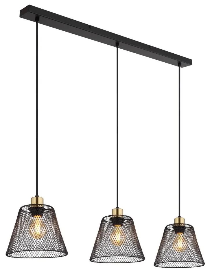 Globo 15646-3H - Lampadario a sospensione con filo BAKU 3xE27/40W/230V