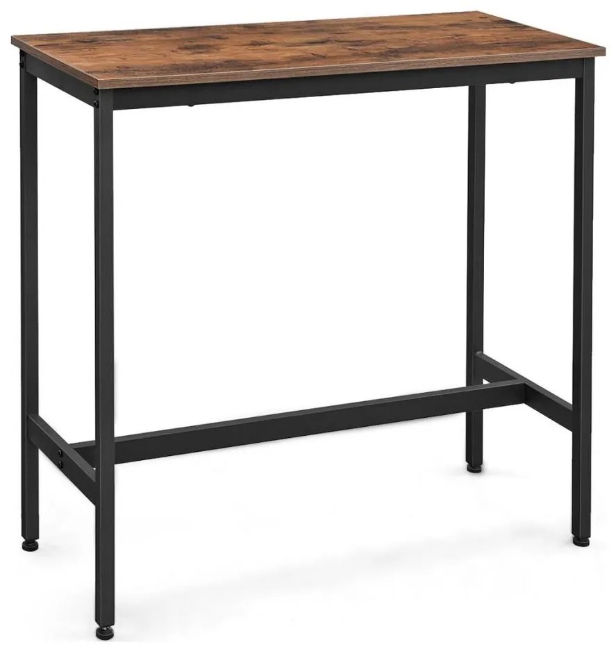 Tavolino da bar BARTIS marrone/nero