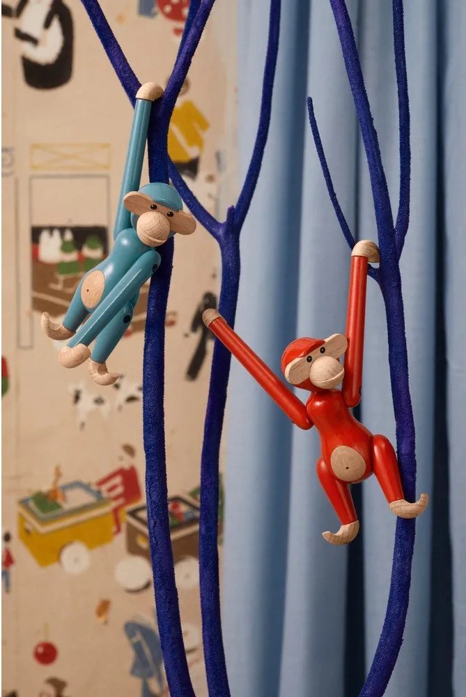 Statua in legno altezza 9,5 cm Monkey Mini - Kay Bojesen Denmark