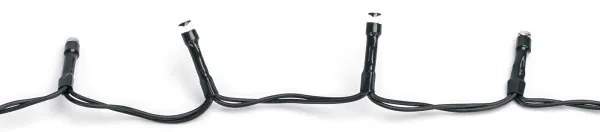 Aigostar - Catena luminosa natalizia LED esterna 100×LED/8 funzioni 3×AA 5,3 m IP44 bianco freddo