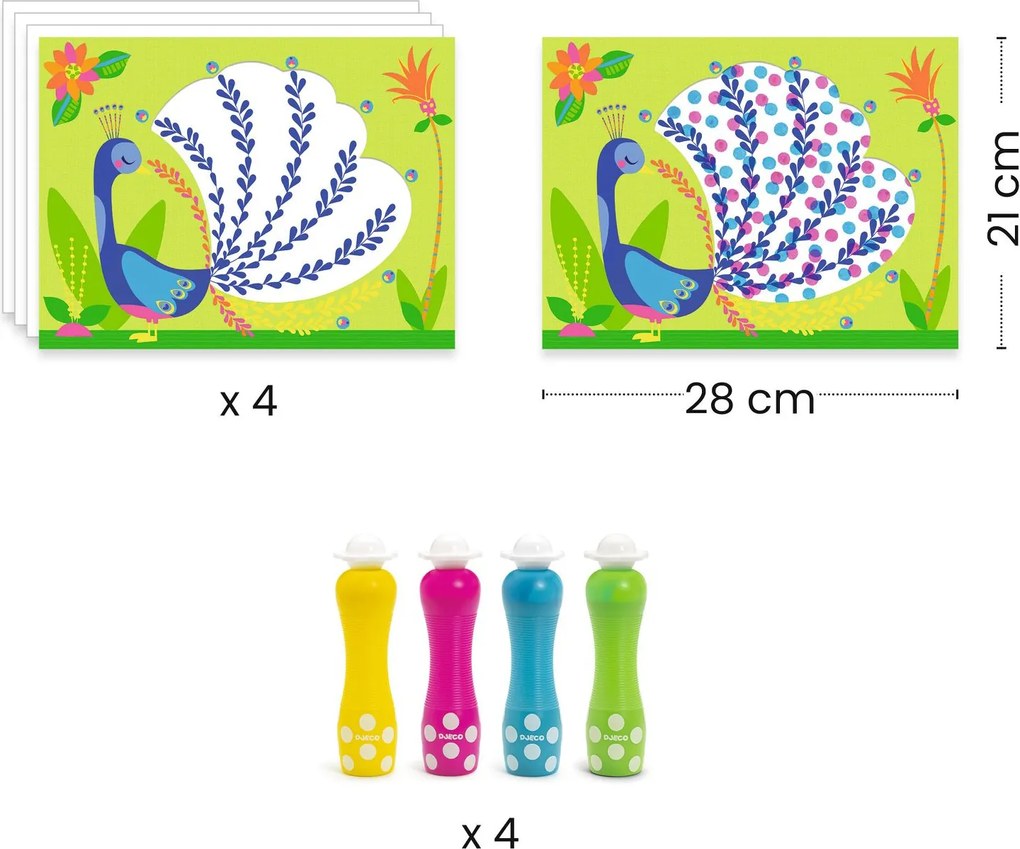 Gioco d'arte - disegni da colorare punto dopo punto