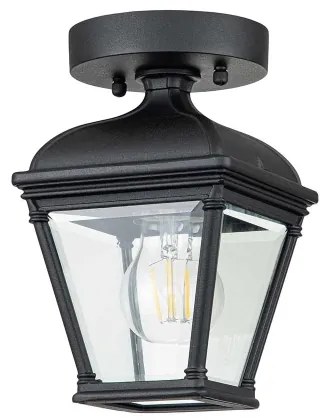Elstead BAYVIEW-PORCH-BK - Plafoniera da esterno BAYVIEW 1xE27/60W/230V IP44