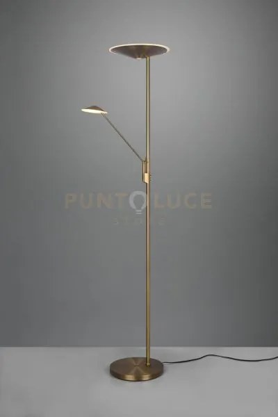 Piantana brantford led con regolazione intensità h.180cm metallo ot...