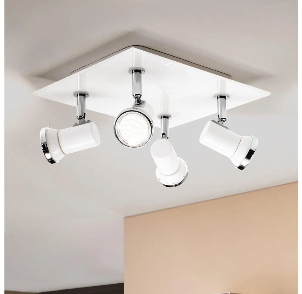 Eglo 95995 - Faretto LED da bagno TAMARA 1 4xGU10-LED/3,3W/230V