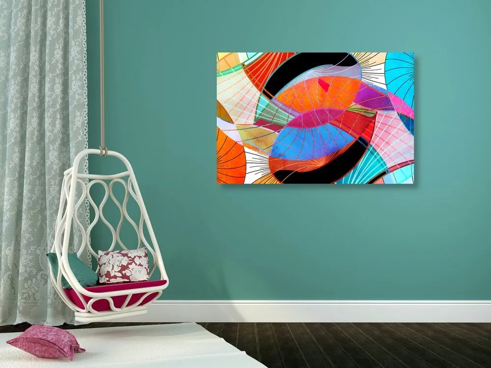 Quadro su tela – Astrazione colorata