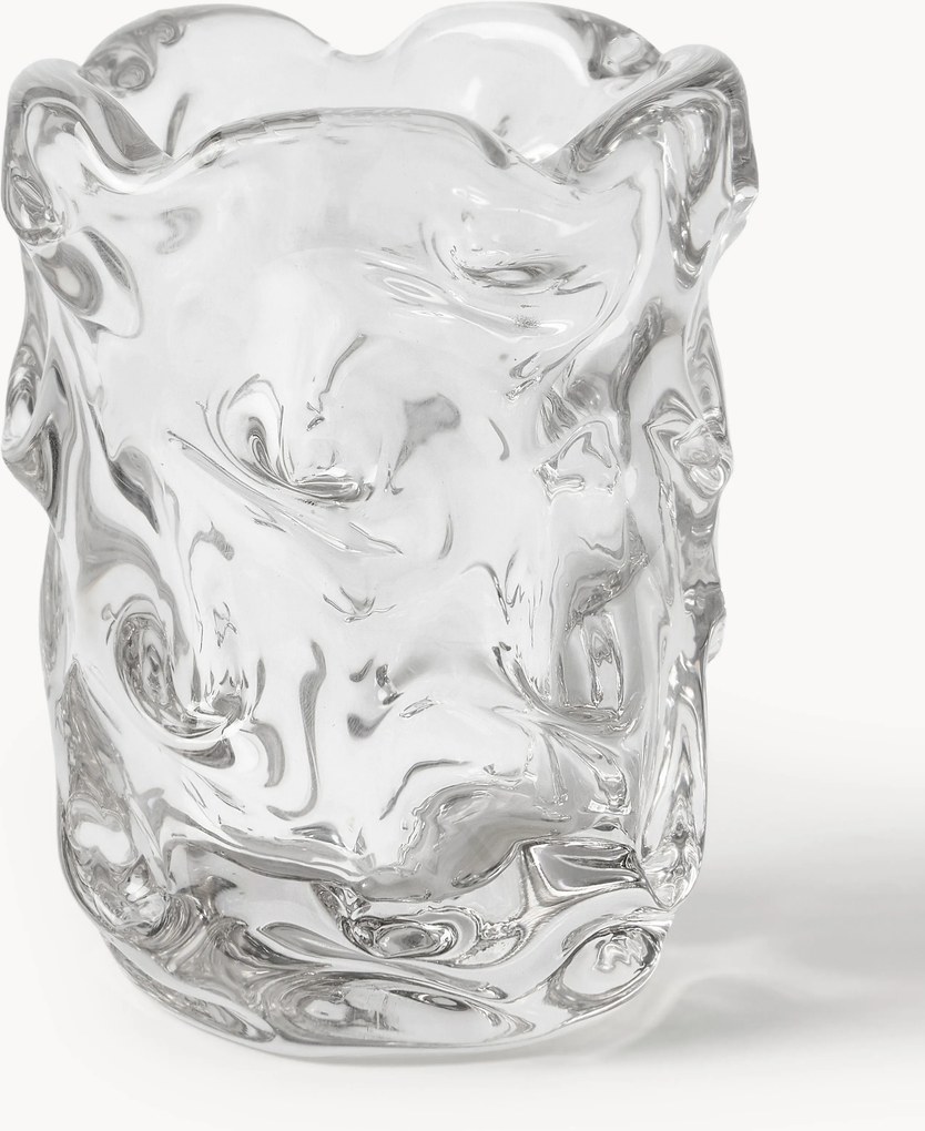Vaso in vetro soffiato Virelle, alt. 18 cm