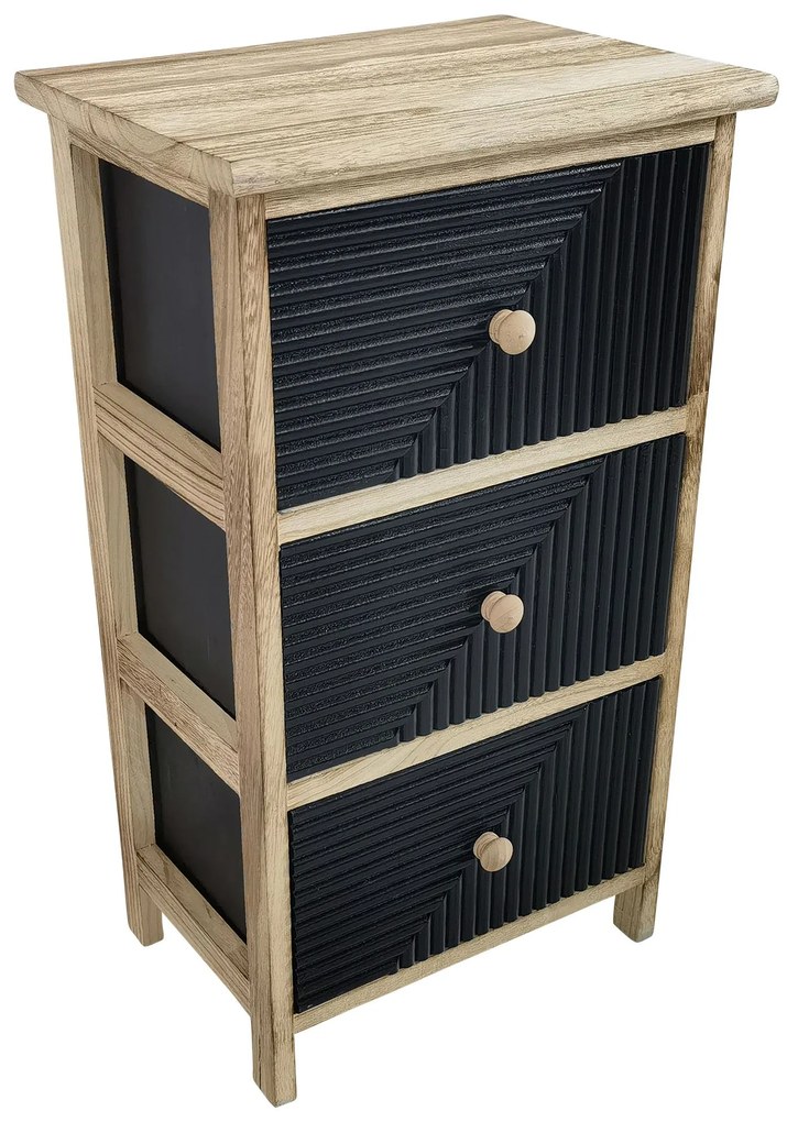 ZAZU - mobiletto in legno con cassetti