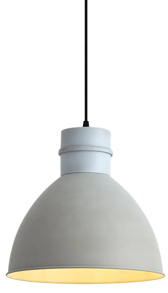 Lampada a sospensione intelligente grigia 30 cm incl. lampadina A60 wifi - Dory