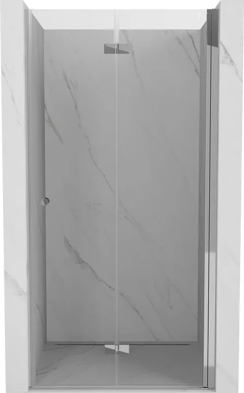 Mexen Mist-F porta doccia pieghevole destra 80 cm, trasparente, cromo - 8A6-080-000-01-00-P