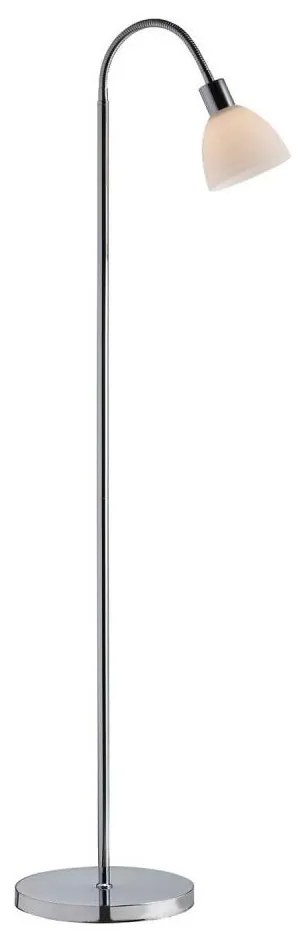 Nordlux - Lampada da terra RAY 1xE14/25W/230V cromo lucido