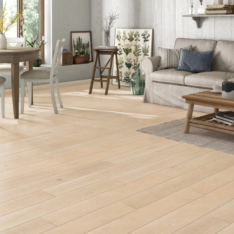 Parquet prefinito in rovere naturale Elegance vetrificato Intenso L